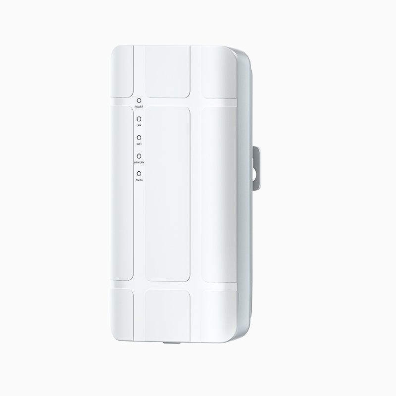 XM207 lauko modemas iš šono – kompaktiškas ir tvirtas dizainas