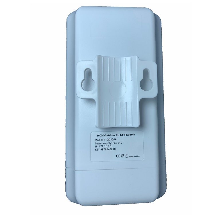 XM207 modemo nugarėlė su laikikliu tvirtinimui ant stulpo ar sienos