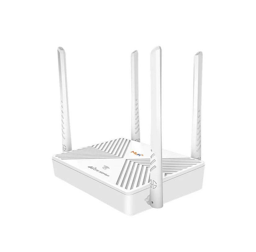 Išskleistos 4 galingos XM310 modemo antenos geresniam ryšiui