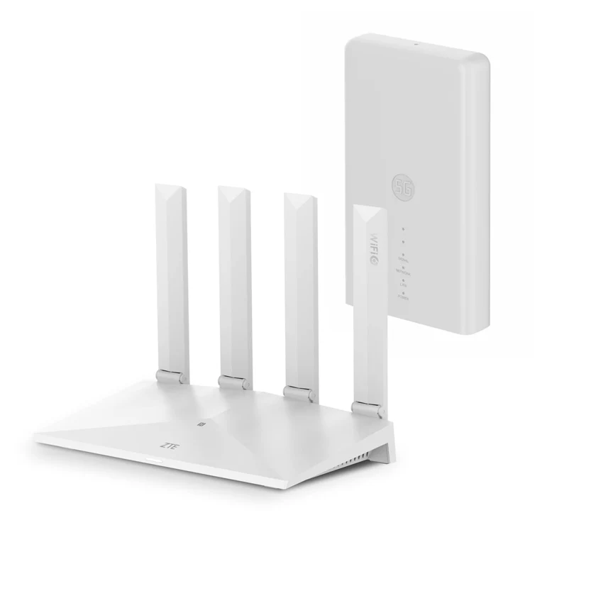 ZTE MC889A lauko modemas ir ZTE T3000 maršrutizatorius viename komplekte